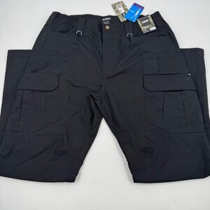 CQR Gear Tactical Pants Mens 38W 34L Black Cargo Duratex Polyester Cotton